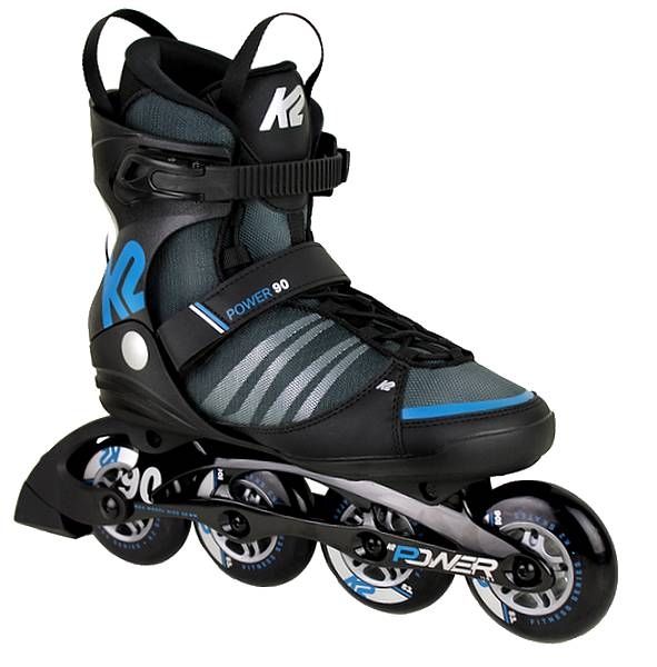K2 Inline Skates POWER 90 men black blue