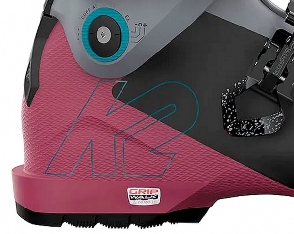 K2 women Ski Boots ANTHEM TEAM LV schwarz grau rosa