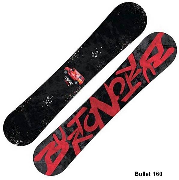 BURTON men Snowboard BULLET van design 3d  easy V
