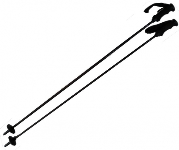 KOMPERDELL Ski Stock CARBON pure black matte finish