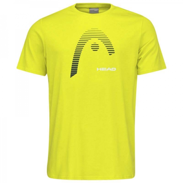 HEAD men T-Shirt Club CARL yellow