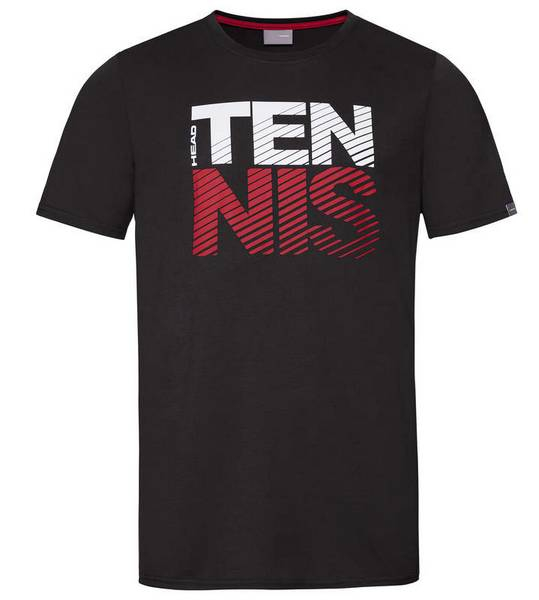 HEAD men T-Shirt Club CHRIS   black