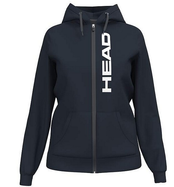 HEAD women Hoodie CLUB Original full zip  navy