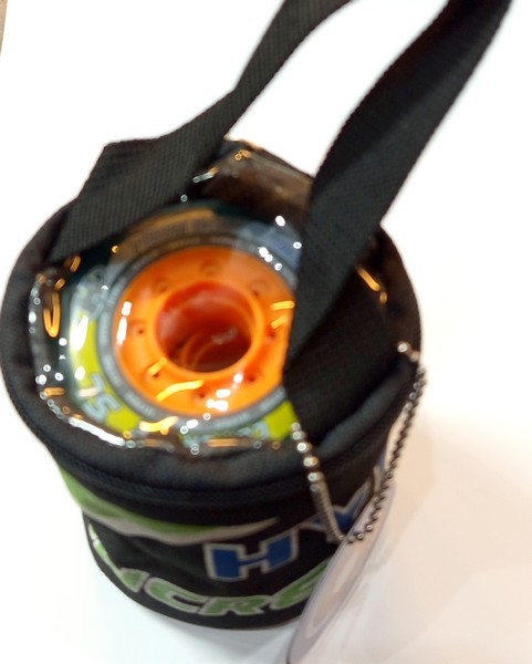 HYPER Inline Skate Rolle CONCRETE SL blue orange  76mm 84a