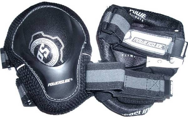 POWERSLIDE Elbow Pad PRO black silver