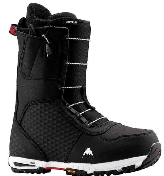 BURTON Boot IMPERIAL black white
