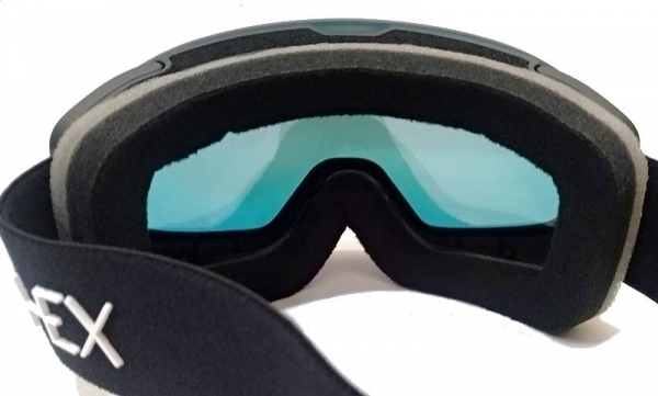 APHEX Goggle KEPLER JR black  revo red 25 + yellow 54