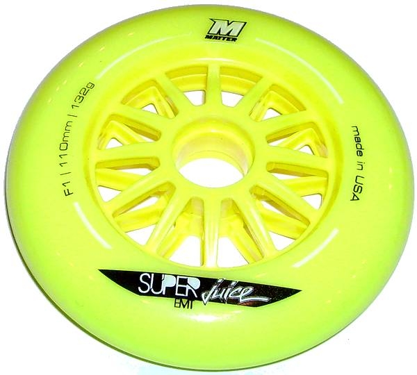 MATTER Inline Skate Rolle JUICE F1 110 mm F1 EMT yellow yellow
