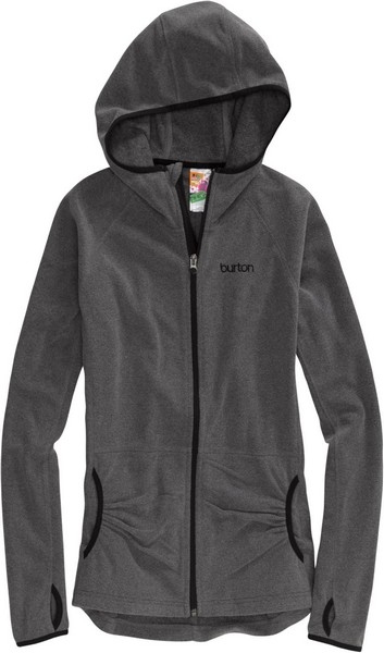 BURTON women PARLAY Fleece  true black
