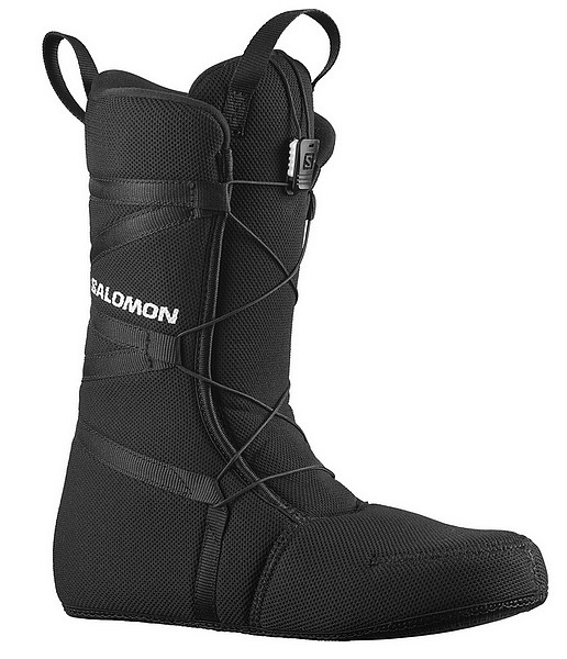 SALOMON women Boot PEARL BOA black white gold