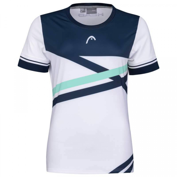 HEAD women T-Shirt PERFORMANCE  mint white