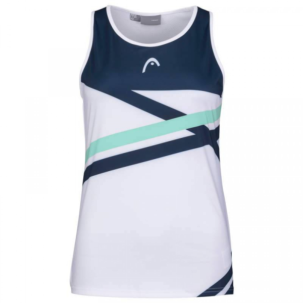 HEAD women PERFORMANCE Tank Top  mint white