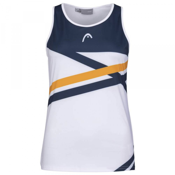 HEAD women PERFORMANCE Tank Top  white orange