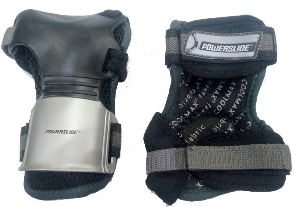 POWERSLIDE Protection Set PRO AIR black silver