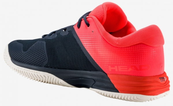 HEAD men Tennisschuhe REVOLT Evo 2.0  blueburry coral