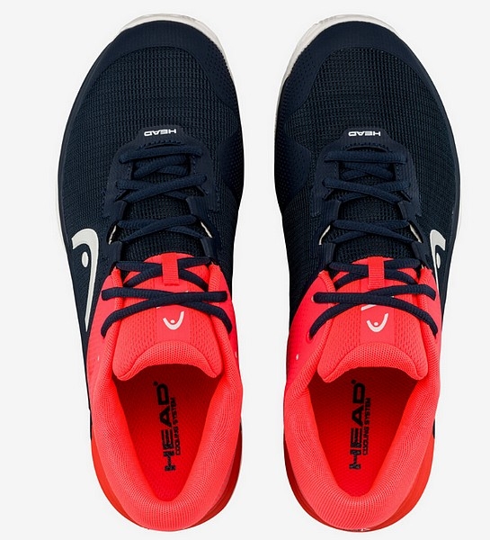 HEAD men Tennisschuhe REVOLT Evo 2.0  blueburry coral
