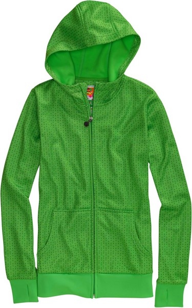 BURTON Women SCOOP HOODIE  zest dot