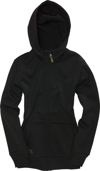 BURTON Women SCOOP HOODIE  black small stick