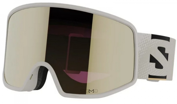 SALOMON Snow Goggle SENTRY PRO SIGMA rainy day Lens: black gold + apricot