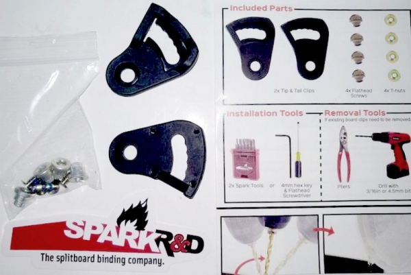 SPARK R&D Tip & Tail Clips