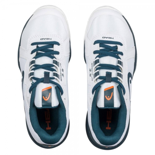 HEAD junior Tennisschuhe Sprint 3.5  white orange