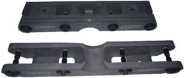 KIZER Stunt Frame TEAM 4 x 58mm black Gr. S 244mm