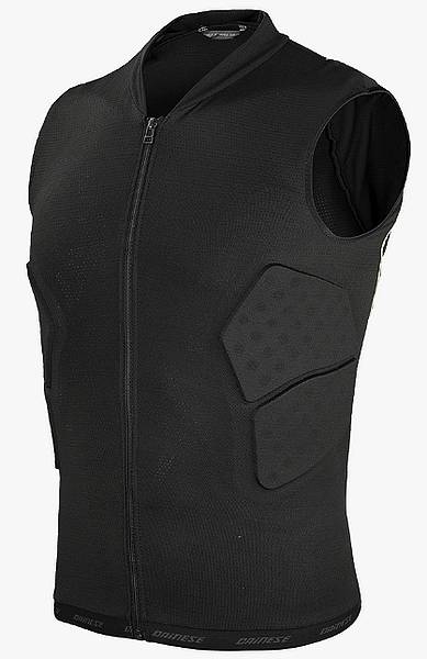 DAINESE men Waist Coat Soft Flex black green