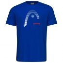 HEAD men T-Shirt Club CARL royal