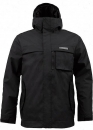 BURTON Men POACHER Jacket black  process logo stick black