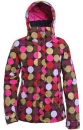 ROXY Women Jacket JET metallic gringo dots